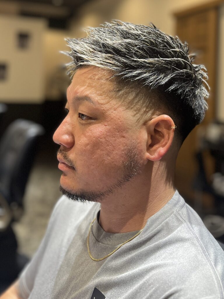 メンズメッシュ　ゴールドメッシュ　金メッシュ　メッシュゴールド　ツイスパ　ツイスパメッシュ　ホワイトメッシュ　メッシュホワイト　の画像